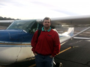 Chris Bass 1st Solo Flight - March 4, 2014