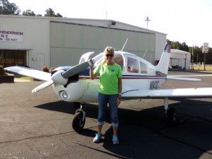 Lynn Norton Solo Flight