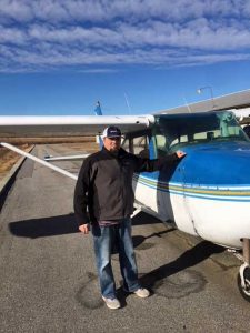 Robert Winston solo flight 12/26/2017 KHNZ